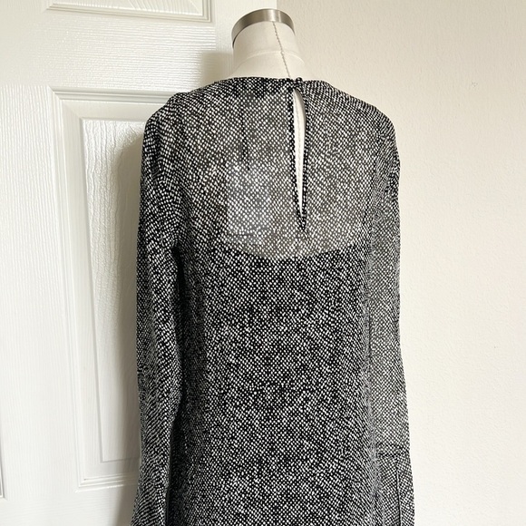 NWT Theory Marah Abstract Snake Print Silk Mini Dress - Picture 4 of 7